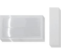 Pochettes Adhésive Transparente, 16 Pcs Porte-Étiquettes Autocollants 15.5*21.8cm, Pochette Autocollant, Avec Ouverture Sur Le Dessus, Pour Maison Bureau École