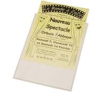Pochettes adhésives 3L polypropylène 158x220mm - Blister de 10 G