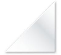 pochettes adhésives triangulaire, 140 x 140 mm, en PP