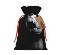 Pochettes avec cordon de serrage « I Like Soccer » pour cadeaux, sacs cadeaux réutilisables en tissu, pour les fêtes et les cadeaux de fête