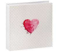 pochettes avec mémo Mariage LAZISE - 100 pages blanches - 200 photos - Couverture Rose 22,5x22cm