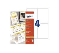 Avery Étiquette à insérer pour badge 4834XL 148 x 105 mm 50 pièces