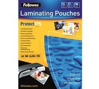 Fellowes - Pochette à plastifier, A3, brillante, 350 microns (2x175) pqt 100