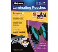 Fellowes laminating pouches superquick capture 125 micron - pack de 10