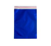 Pochettes cadeaux, feuille métallique brillante qualité extra épaisse, BLEU, format 35x48+4cm, 50 pcs.
