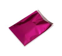 Pochettes cadeaux, feuille métallique brillante qualité extra épaisse, ROSA, format 15x23,5+3cm, 50 pcs.