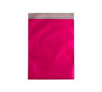 Pochettes cadeaux, feuille métallique brillante qualité extra épaisse, ROSA, format 35x48+4cm, 50 pcs.