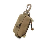 Pochettes ceinture sac utilitaire sac porte-monnaie petit outil multifonction rangement porte-clés fermeture éclair étui extérieur petit outil porte-monnaie pour camping