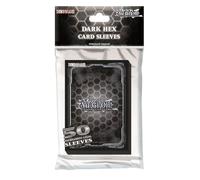 Pochettes de cartes - Yu-Gi-Oh! - Dark Hex - Holographique - Noir - 50 unités