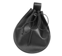 Pochettes de ceinture Sac banane Fannys Pack rétro médiéval en cuir Pochettes pour téléphone portable Holsters Renaissances Faires Costumes Renaissance Ceinture porte-monnaie Sac, Noir , Taille unique