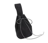 Pochettes de ceinture Sac banane Fannys Pack Vintage Medieval Pochettes en cuir pour téléphone portable Holsters Renaissance Costumes LARP Sac banane Pack, Noir , Taille unique, Beauté de masse