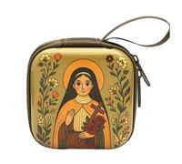Pochettes de Chapelet catholique, boîte à Bijoux, Porte-Monnaie, de prière, Sacs pour écouteurs Portables, Sacs à, Pochettes catholiques pour Pendentif
