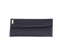 Pochettes de filtre d'appareil photo pour objectif jusqu'à 82 mm circulaire et carré pliable en toile pour une utilisation en voyage, Noir/blanc, 225x130mm;, quatre tranches