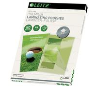 Pochettes De Laminage Leitz iLAM Premium Avec UDT A4, 80 Microns Paquet De 100
