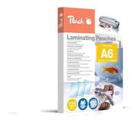 Pochettes De Plastification A6 125 Microns Lot De 100 Feuilles Brillantes Transparentes