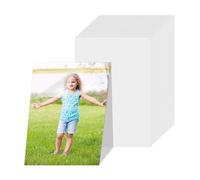 Pochettes de Plastification Autocollantes A4-25 Transparent Imperméable Film de Plastification Autocollant, Feuilles de Pelliculage Autocollantes Sans Machine pour Protéger un Document Carte Photo