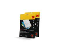 Kodak Pochettes De Plastification Couleur Kd-Lma4clr-Pk12c - 2 X 12 (24), 150 Microns, 3 Couleurs : Rouge, Jaune, Bleu - A4