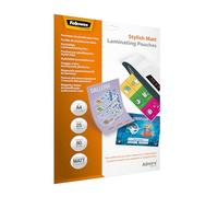 Boite de 25 pochettes de plastification A4 2 x 80 µ mates Fellowes