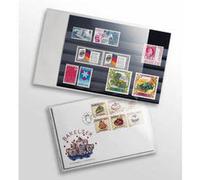 Pochettes de protection pour lettres et cartes postales, pour FDC 187x125 mm, transparent