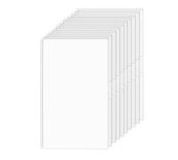 Pochettes de protection transparentes pour cartes de sécurité sociale | Pochette transparente étanche en PVC pour cartes de crédit - Accessoires professionnels pour amis, collègues, étudiants