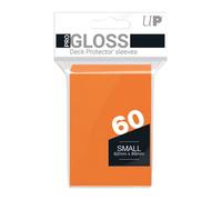 Pochettes de protection - ULTRA PRO - Protèges cartes small - 60 unités - Orange - Sans acide/PVC