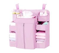 Pochettes de rangement durables multifonctionnelles pour couches, vêtements, jouets, design à suspendre, accès facile, solution d'organisation pour chambre de nouveau-nés