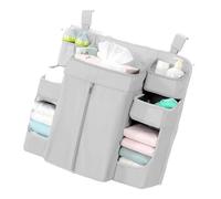 Pochettes de rangement durables multifonctionnelles pour couches, vêtements, jouets, design à suspendre, accès facile, solution d'organisation pour chambre de nouveau-nés