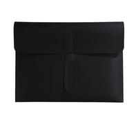 Pochettes de rangement en cuir avec fermeture sécurisée - Format lettre - Pour voyage, bureau - Organiseur de fichiers en cuir professionnel