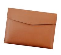 Pochettes de rangement en cuir léger résistant à l'eau avec fermeture à bouton pour les voyages d'affaires