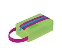 Pochettes de rangement en nylon respirant avec fermeture éclair pour l'organisation des cosmétiques de voyage Sac organisateur de maquillage portable en maille de nylon, F