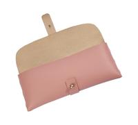 Pochettes de rangement multifonctions pratiques pour accessoires cosmétiques de voyage fermeture à boucle en cuir PU sac de rangement cosmétique voyage pochette, D, Taille unique