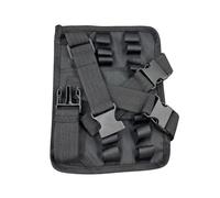 Pochettes de rangement pour outils avec boucles à dégagement rapide et points de tension renforcés, gants inclus