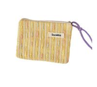 Pochettes de rangement tendance pour rouges à lèvres - Accessoire de mode pour étudiantes et femmes tendance à la recherche de styles et de praticité, jaune