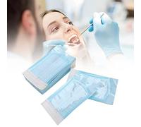 Pochettes de Stérilisation,Pochette de Stérilisation Auto-étanche,Sacs Autoclaves,Sac pour Désinfection Autoclave,Sacs en PVC stériles,Sac de Stérilisation Scellé Jetable,100PC,70 x 230 mm