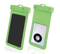 Pochettes de téléphone étanches à écran tactile haute sensibilité pour photographie sous-marine en plein air aventure design universel écran tactile sous-marin couverture de téléphone vert