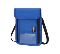 Pochettes de voyage pour passeports familiaux avec blocage RFIDS, pochettes cachées pour le cou, pour femmes et hommes, porte-passeport pour voyage, bleu, One Size