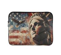 Pochettes élégantes pour ordinateurs portables de 13 à 14 pouces avec drapeau des présidents américains et Lady Liberty, poches pour ordinateur portable pour voyage travail