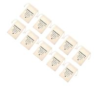 Pochettes en coton imprimé avec cordon de serrage pour fêtes prénatales, sacs cadeaux de vacances, Noir/blanc, taille unique