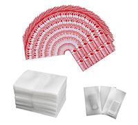 pochettes en mousse pour expédition, Autocollants Fragile Avec Inscription En Anglais, Set de 50 EPE Pearl Film Sacs pour Protéger vos Objets Précieux