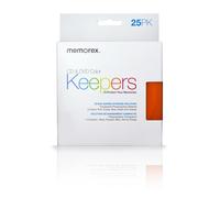 Pochettes en plastique pour CD/DVD Memorex (lot de 25)