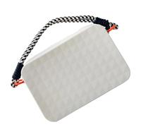 Pochettes en silicone pour sac de plage, portefeuille, porte-breloques, étui de rangement pour téléphone portable, sac de rangement pour voyage et utilisation en extérieur, gris, longueur 20 cm
