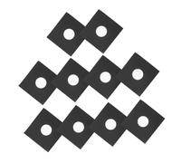 Pochettes Extérieures pour Disques Vinyle 7 Pouces en Kraft Noir 10 Pièces
