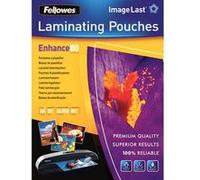 Consommable de bureau pour plastifieuse FELLOWES A4 80 Micr