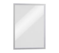 Pochettes magnétiques Duraframe Durable pour document A3 - Lot de 5 - argent