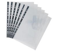 Pochettes perforées Exacompta A4 polypropylène lisse 9/100e - Étui de 100