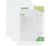 Pochettes plastifiées A4 - LEITZ - 41003003 - Lot de 10 - Transparent - Import Allemagne