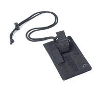 Pochettes pour badges prêtes à l ' emploi Porte-cartes avec fente sécurisée et sangle en nylon robuste pour usage actif avec mousqueton