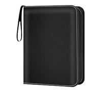 Pochettes pour cartes à collectionner - Classeur pour cartes à 9 compartiments - Album avec compartiments pour cartes de sport - Fermeture éclair pour cartes photo de football, football, objets de