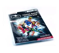 Pochettes pour Comics - ULTIMATE GUARD - Silver - 100 unités - 18,10 x 26,35 cm - Sans acide/PVC