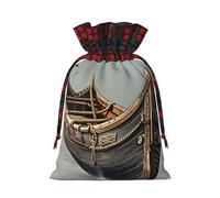 Pochettes réutilisables avec cordon de serrage Motif bateaux vikings